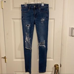 American Eagle denim hi-rise jegging jeans